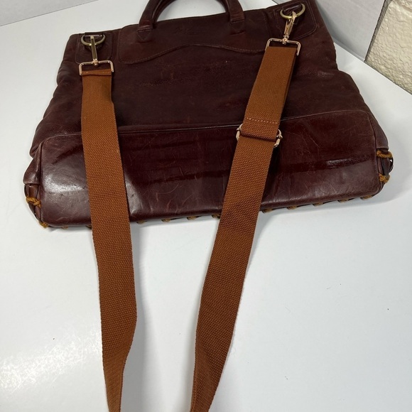 Jas M B London crossbody leather handbag handmade in England - Picture 14 of 15